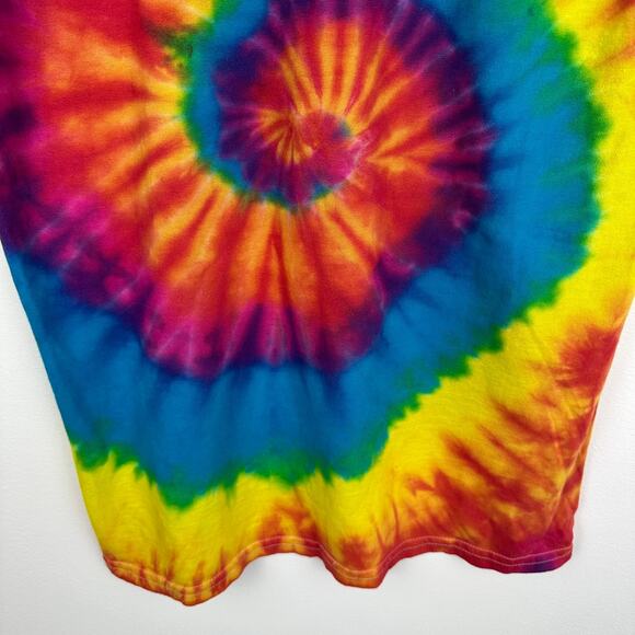 Gildan Heavy Cotton Unisex Iowa State Cyclones Football Tie-Dye T-Shirt Small - Picture 8 of 11